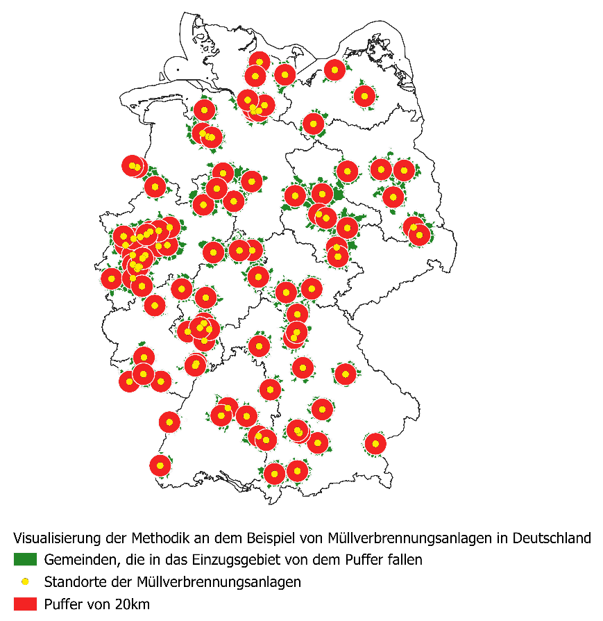 Potenzialkarte Müllverbrennungsanlagen